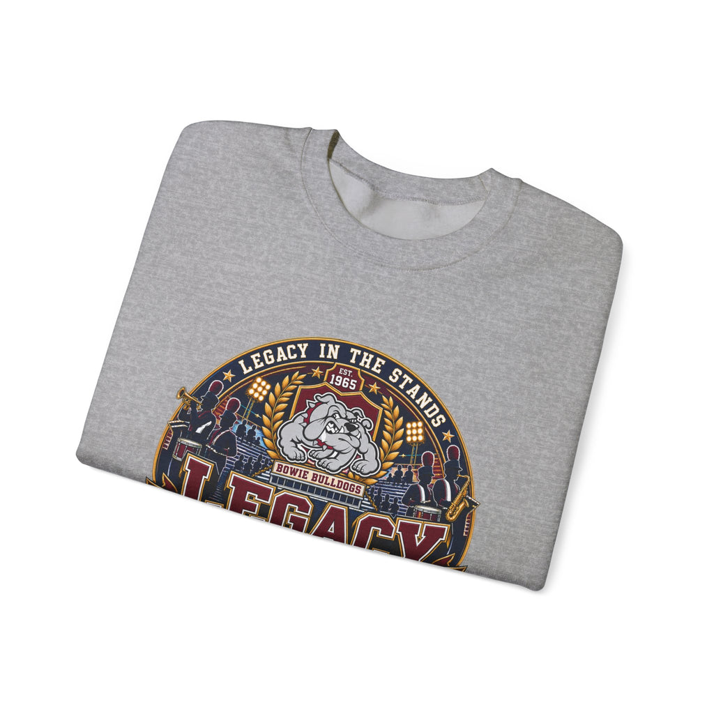 Legacy Band Uncle Crewneck Sweatshirt — Proud Band Uncle Graphic