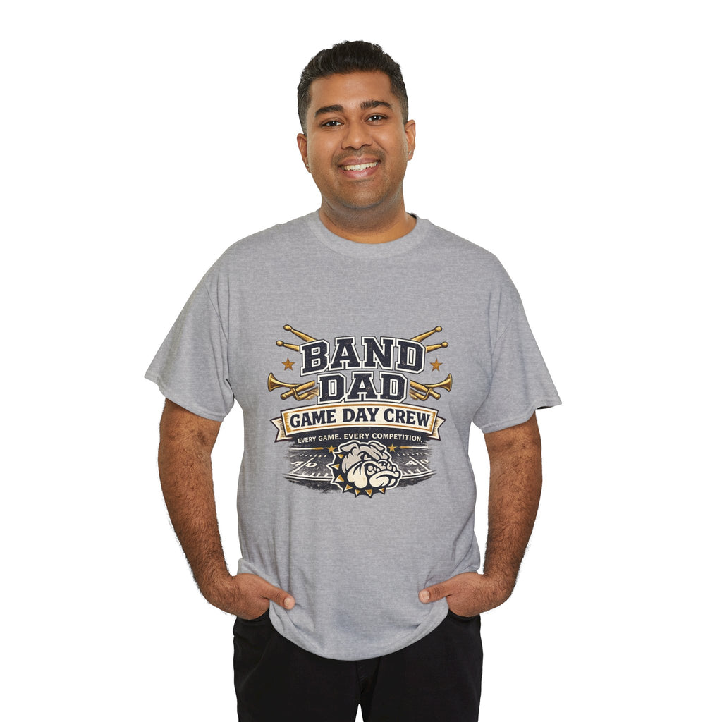 Band Dad T-Shirt – "Game Day Crew" Marching Band Support Tee