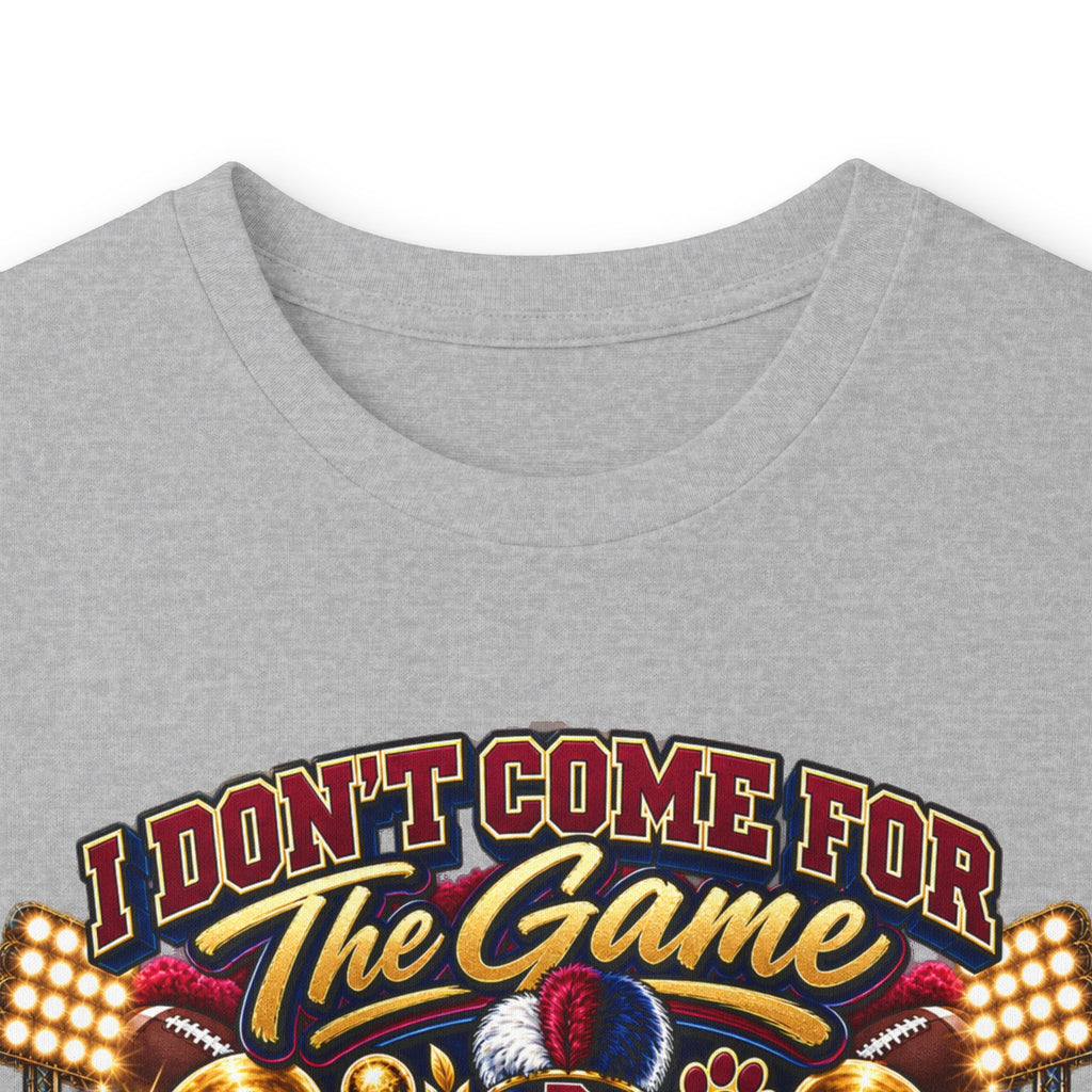 Halftime Marching Band Long Sleeve Tee - 'I Don't Come For The Game, I Come For Halftime'