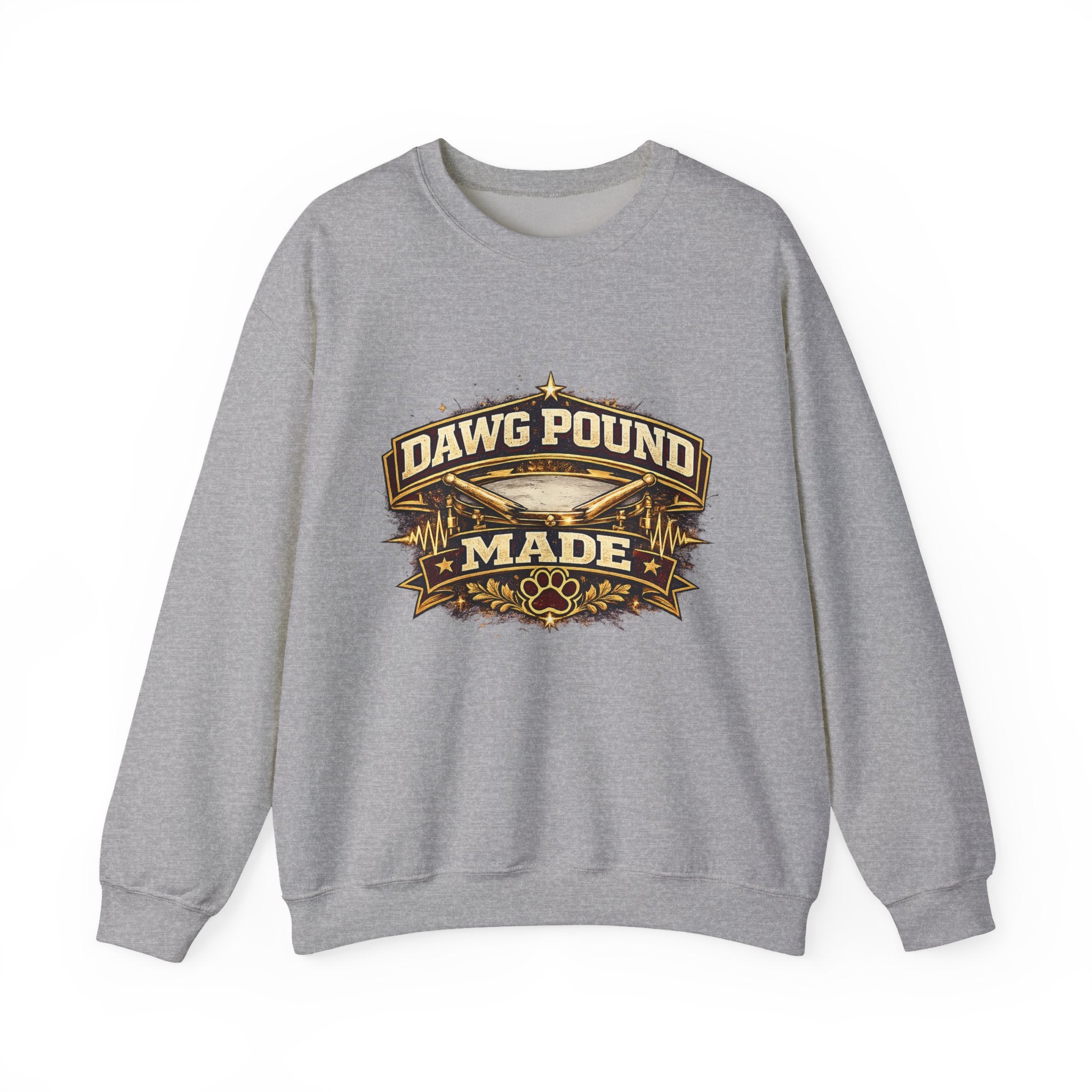 Dawg Pound Made Sweatshirt — Vintage Football Fan Crewneck