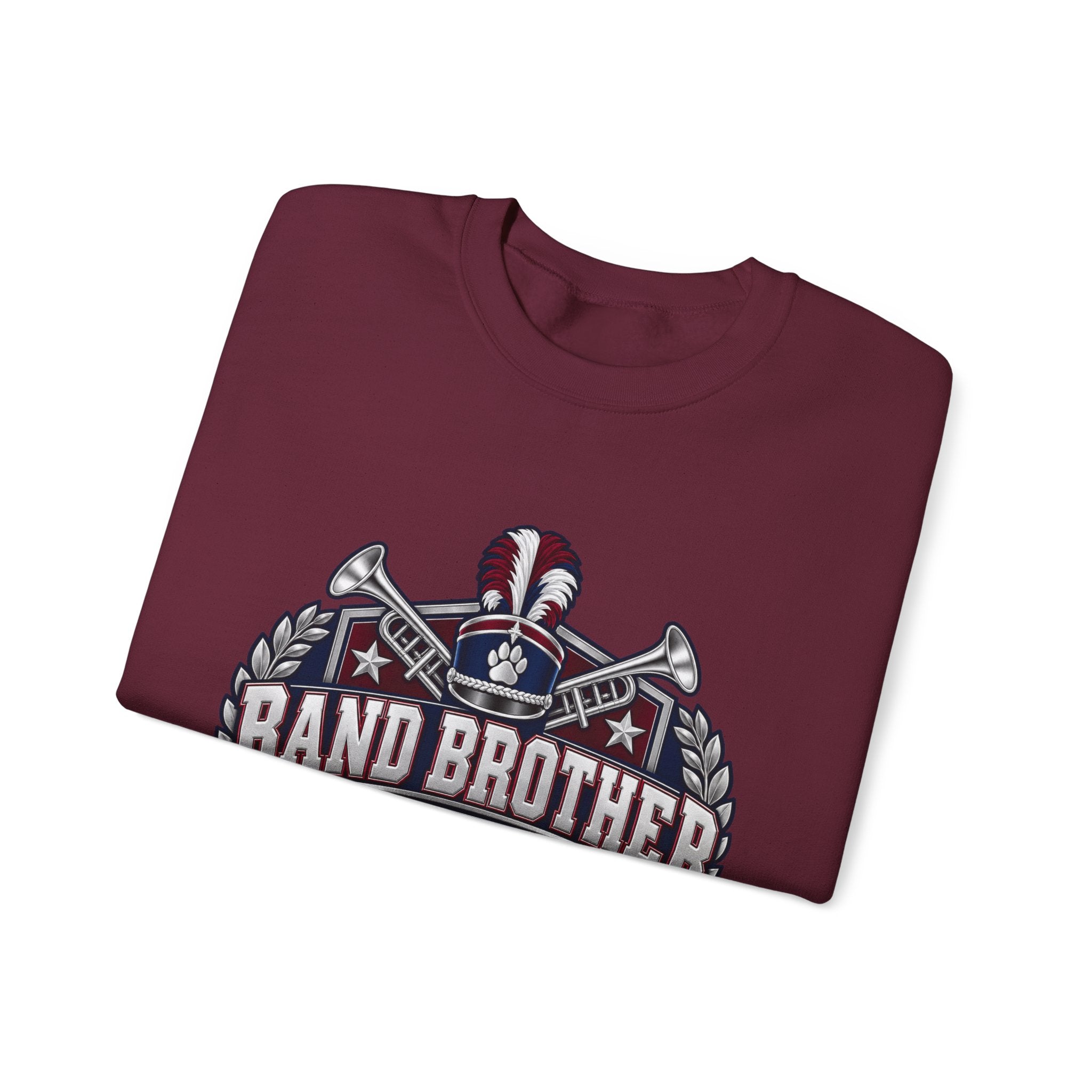 Band Brother Crewneck Sweatshirt – Loud & Proud Marching Band Tee