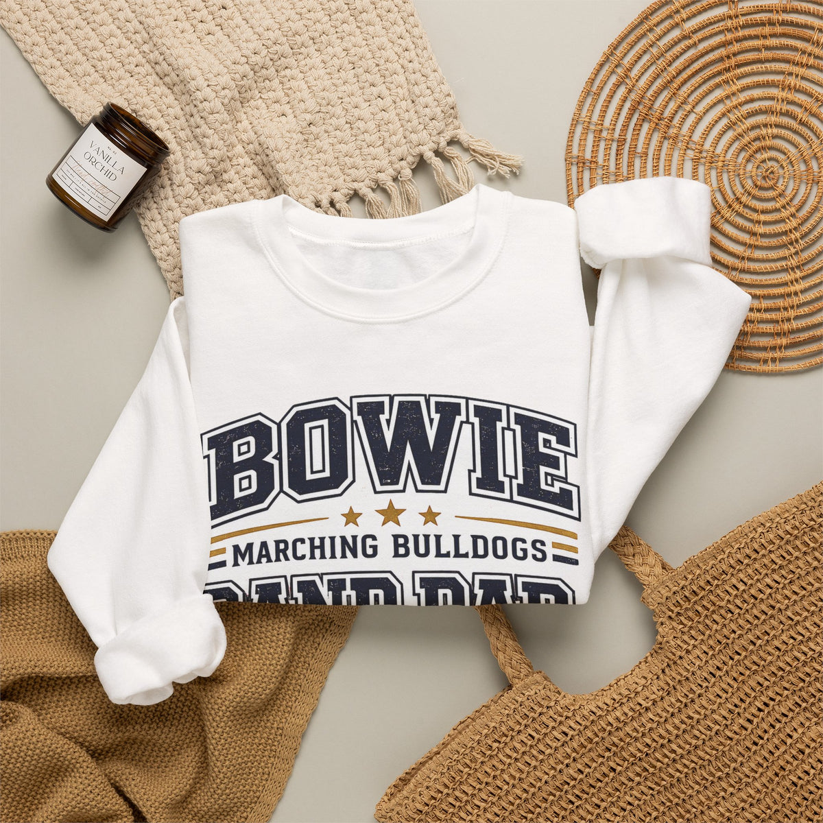 Bowie Bulldogs Band Dad Sweatshirt