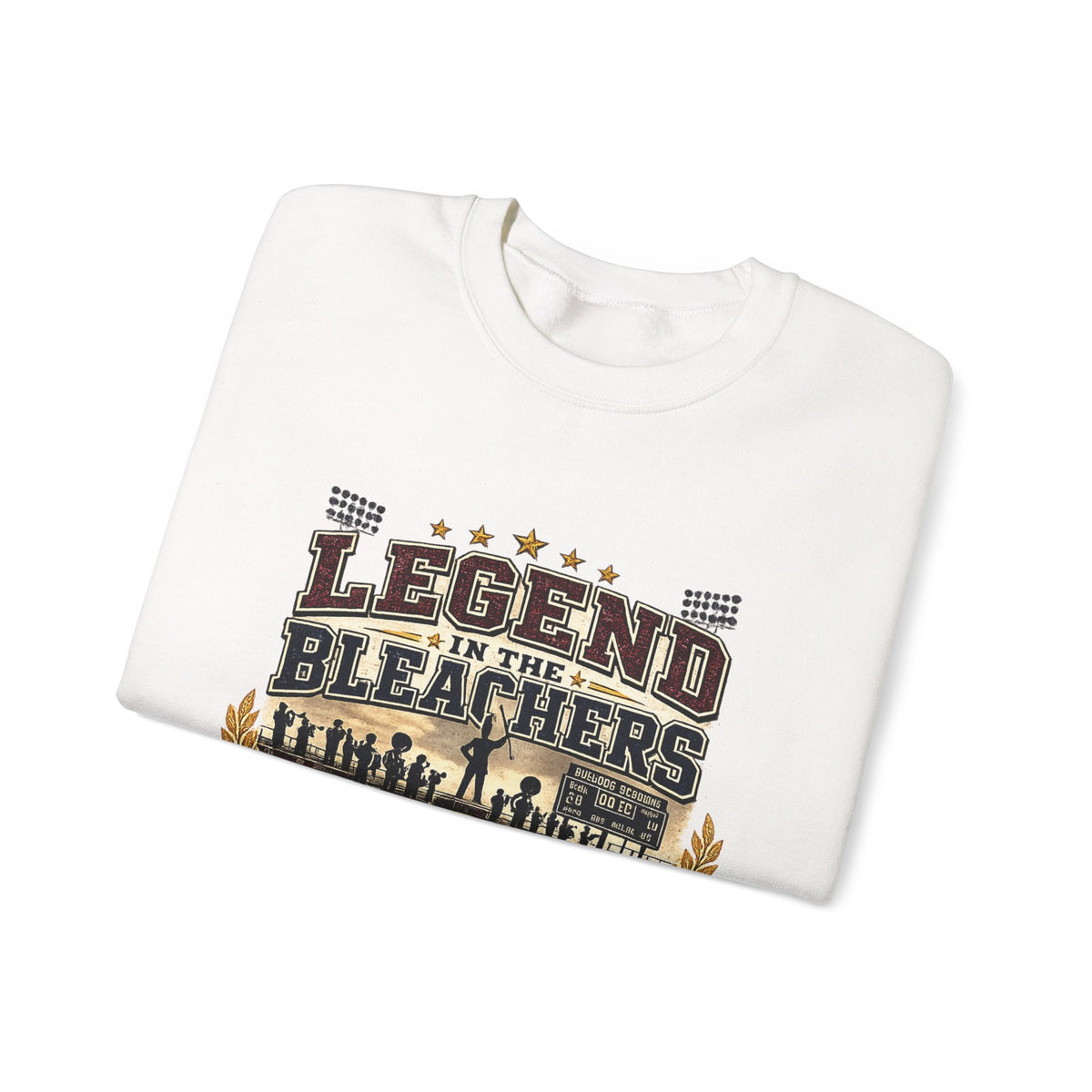 Crewneck Sweatshirt —  Bulldog Grandpa Champions Crewneck