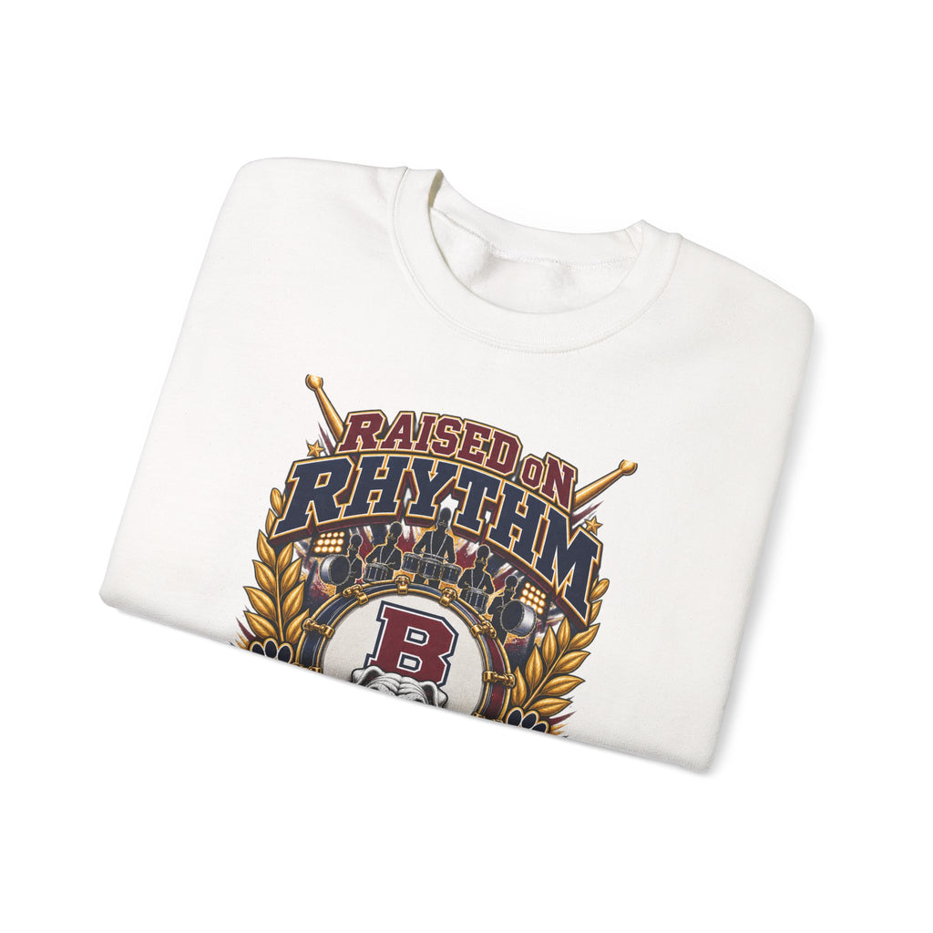 Raised on Rhythm Dawg Pound Sweatshirt – Proud Grandpa Bulldogs Crewneck