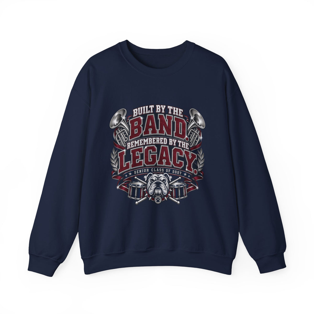 Band Legacy Crewneck Sweatshirt — "Built by the Band, Remembered by the Legacy"