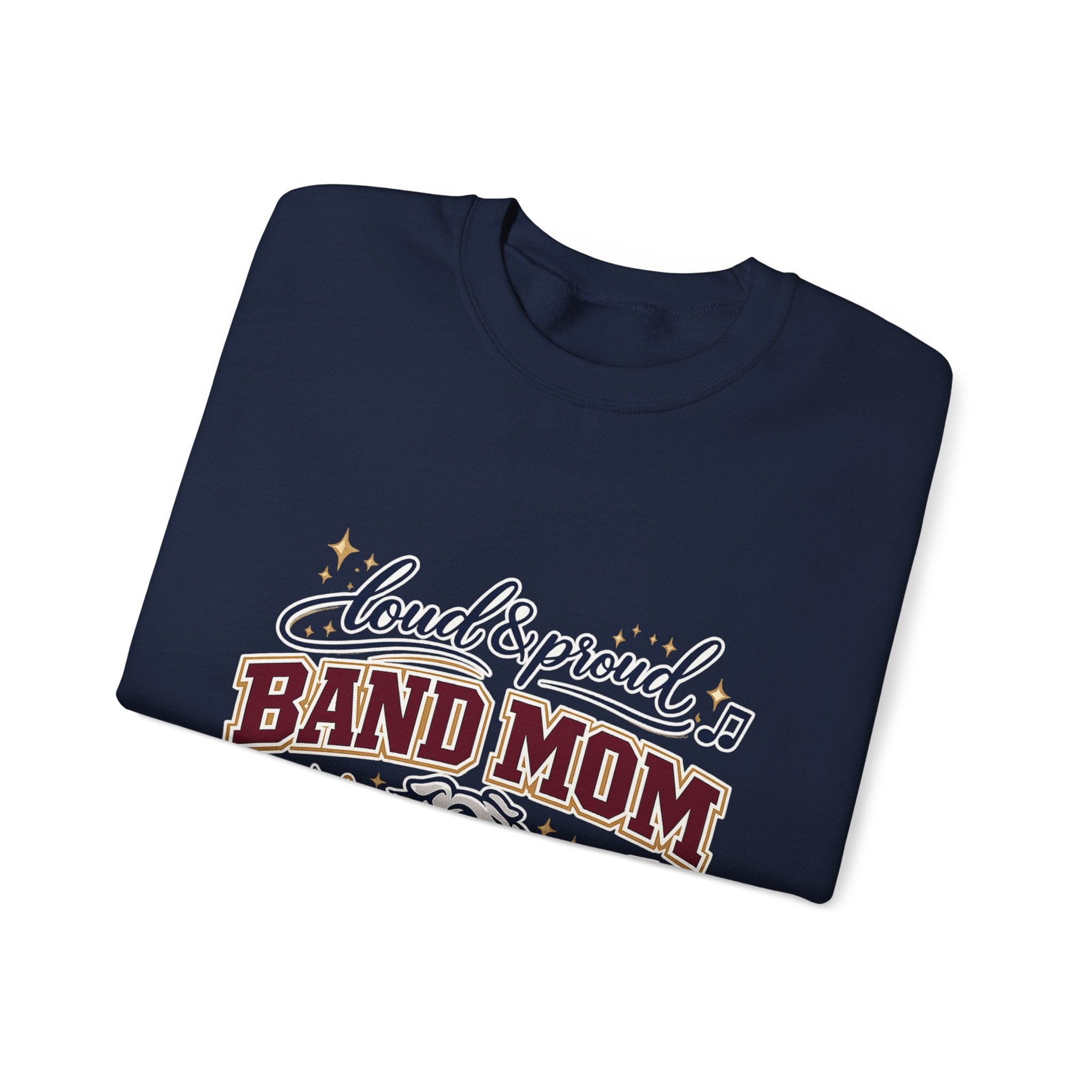 Bowie Bulldogs Mom Crew Neck Sweatshirt