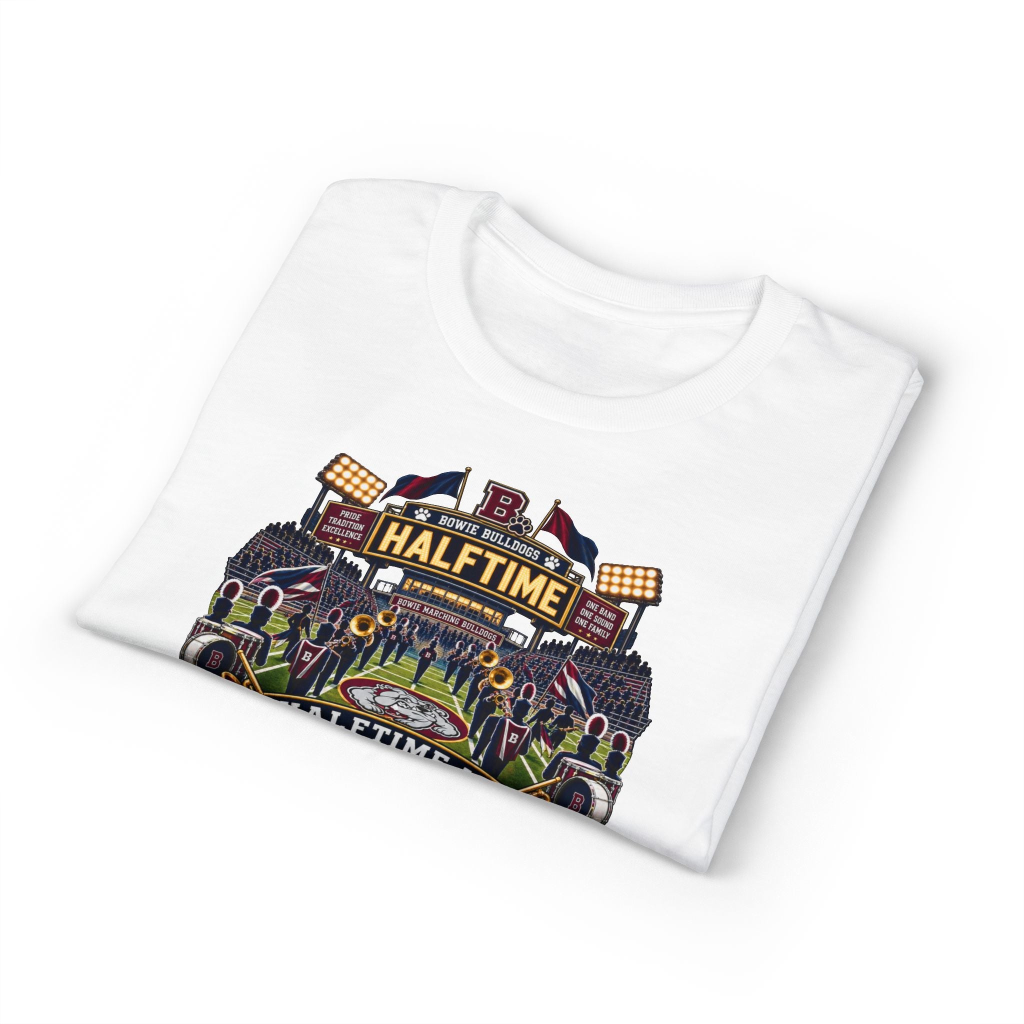 Halftime Is Family Time Band Uncle T-Shirt – Marching Band Fan Tee