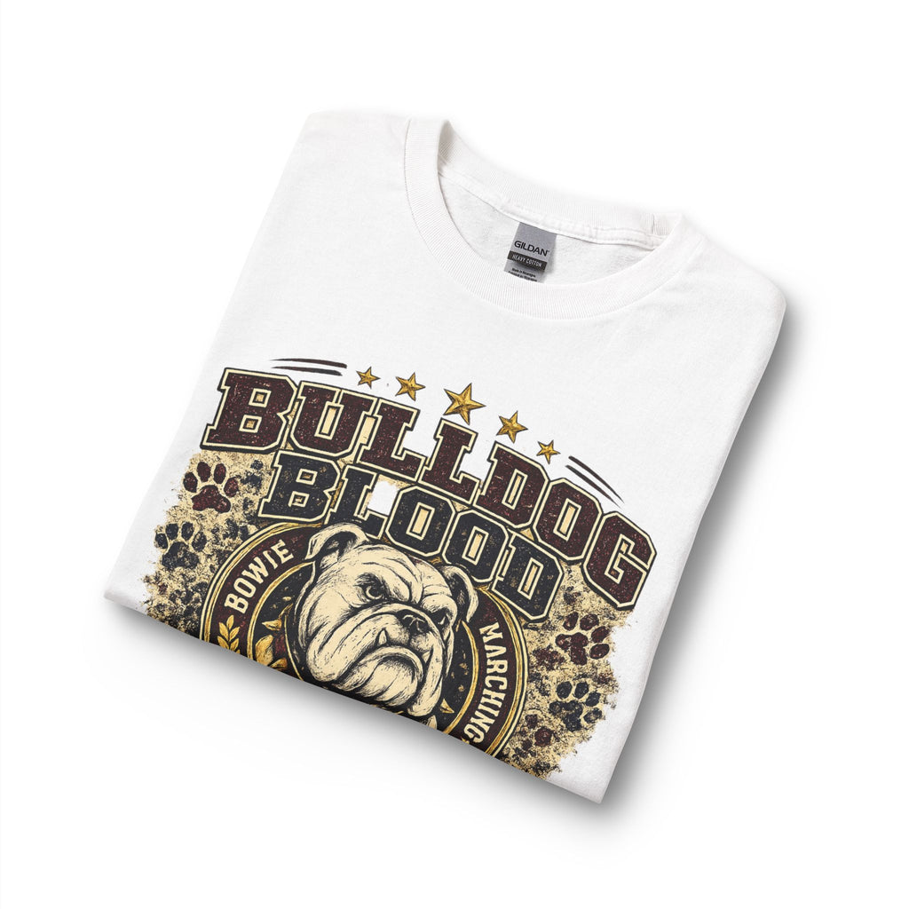 Bulldog Blood Long Sleeve Shirt — "Bulldog Blood Runs Through My Family" Family Pride Tee