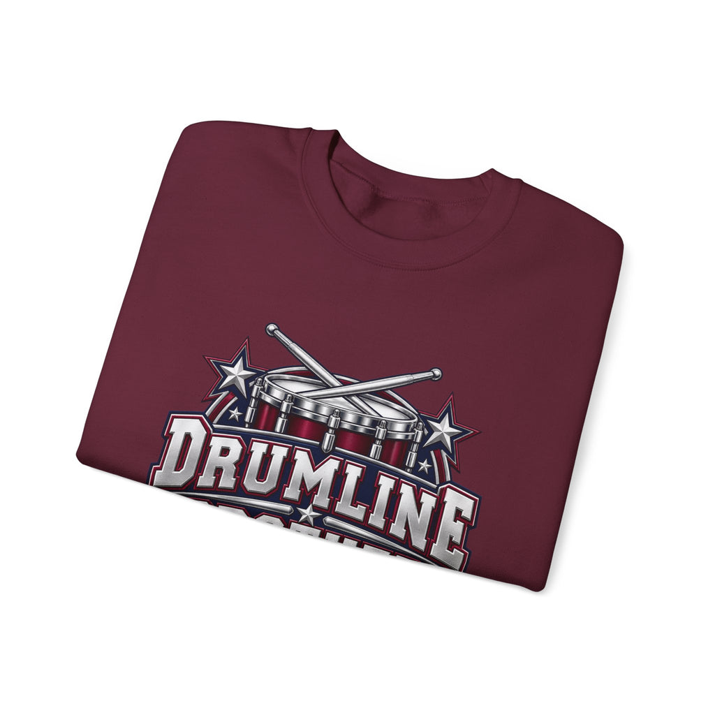 Drumline Brother Crewneck Sweatshirt — Marching Band Drum Major Gift