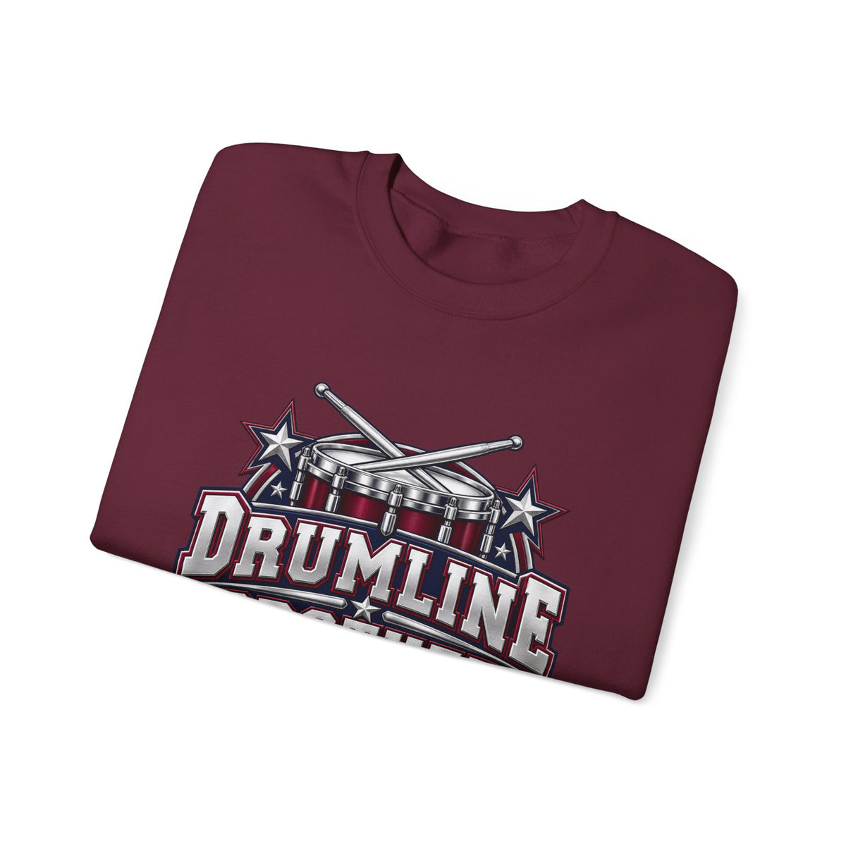 Drumline Brother Crewneck Sweatshirt — Marching Band Drum Major Gift