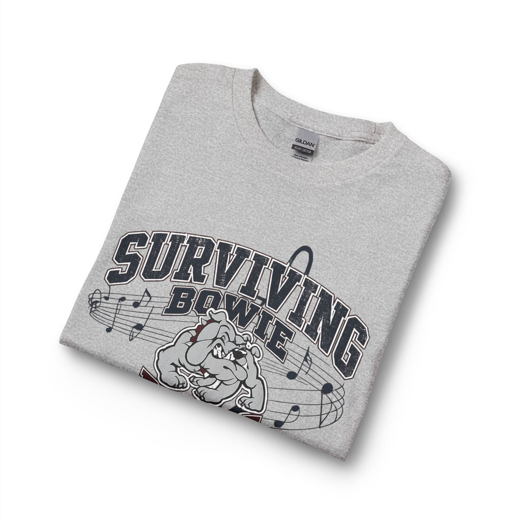 Surviving Bowie Bands Long Sleeve Tee — “The Sweat Is Temporary, The Pride Is Forever” Marching Band Shirt