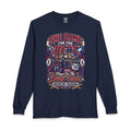 Long Sleeve T‑Shirt — “She Came for the Beat” Drumline Grandma Graphic