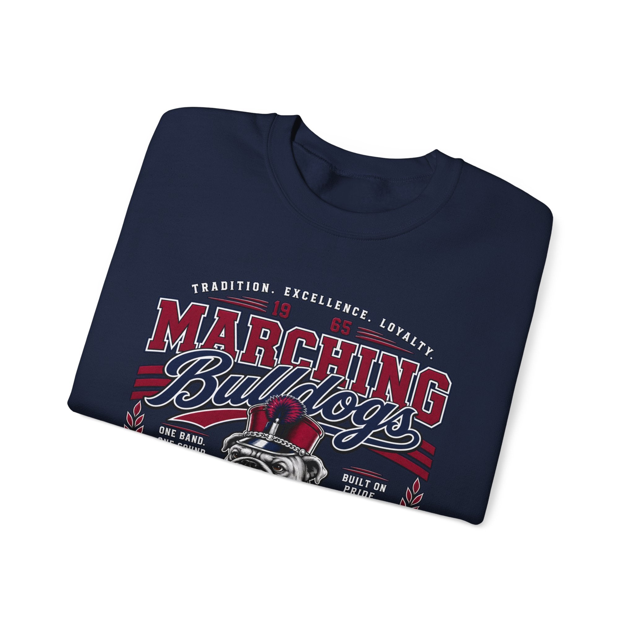 Marching Bulldogs Grandaddee Crewneck Sweatshirt (Inspired By Mr. Wendel Matthews)