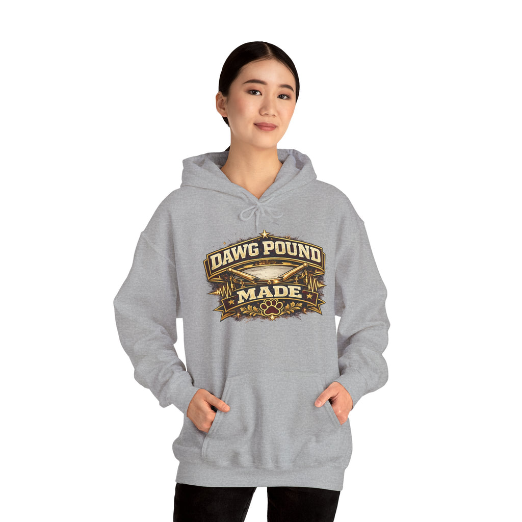 Dawg Pound Made Hoodie – Vintage Football Fan Pullover
