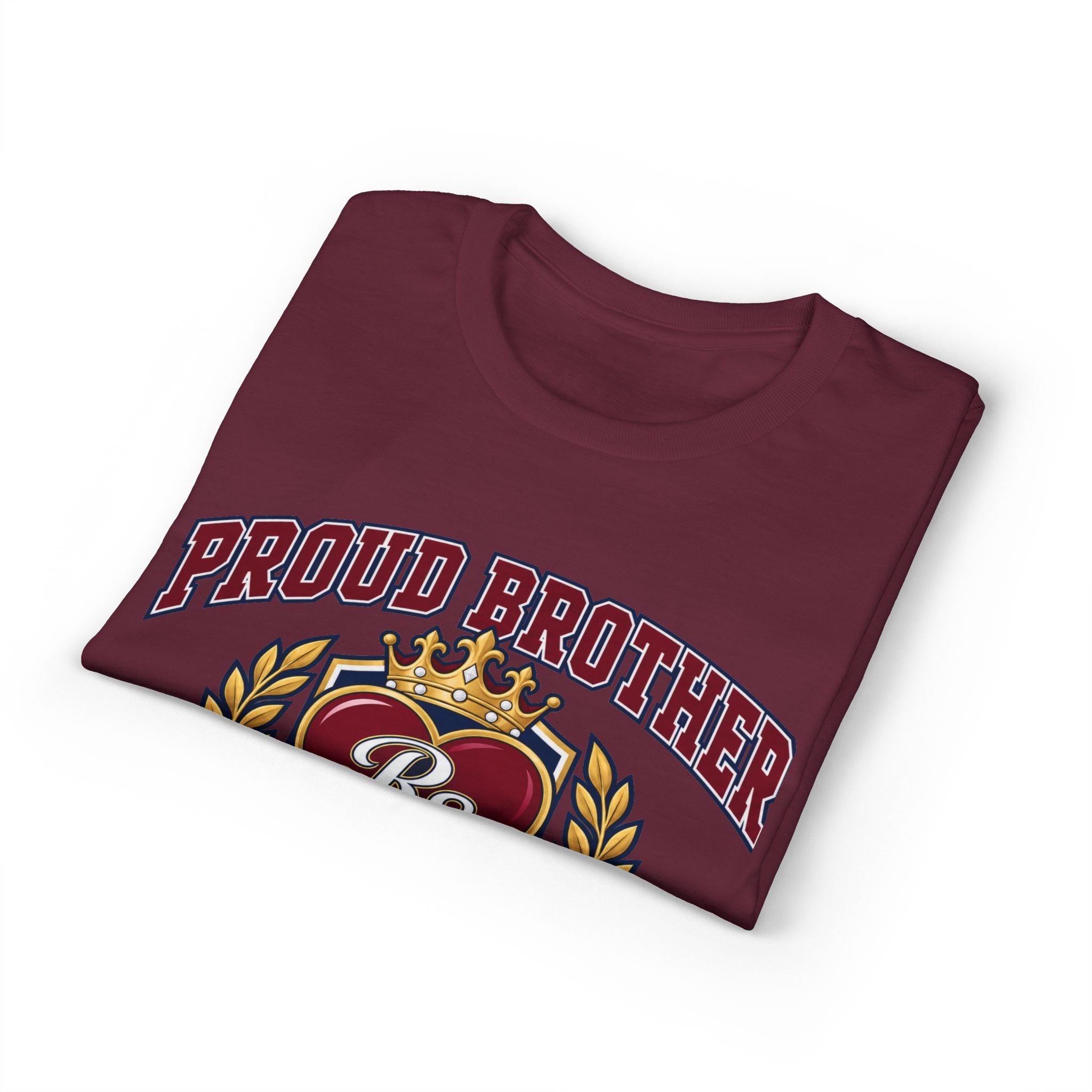 Proud Brother T-Shirt – "Proud Brother of a Royal Sweetheart" Crest Tee