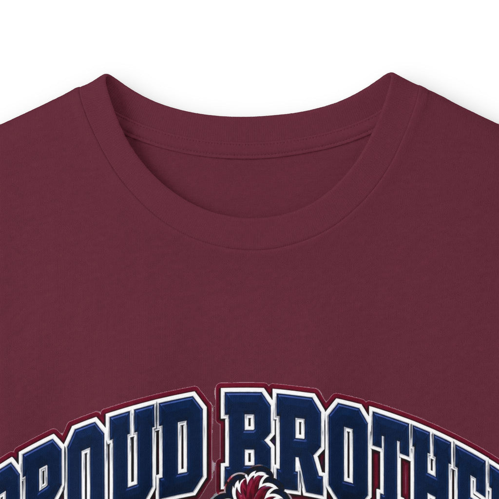Proud Brother Marching Bulldog Long Sleeve Tee