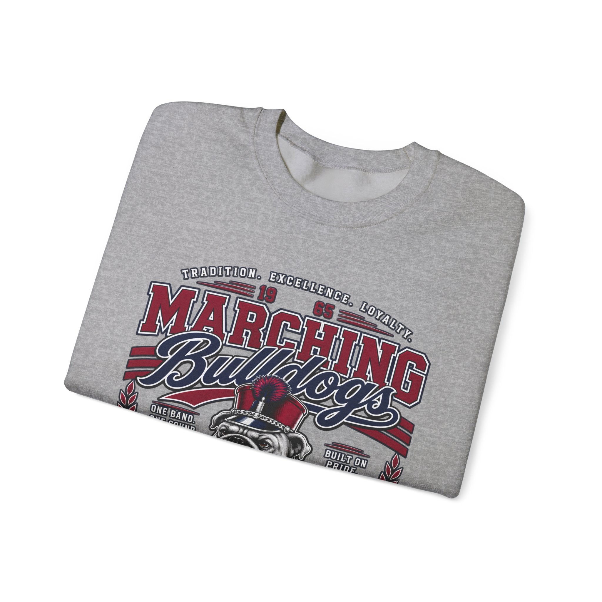 Marching Bulldogs Grandaddee Crewneck Sweatshirt (Inspired By Mr. Wendel Matthews)