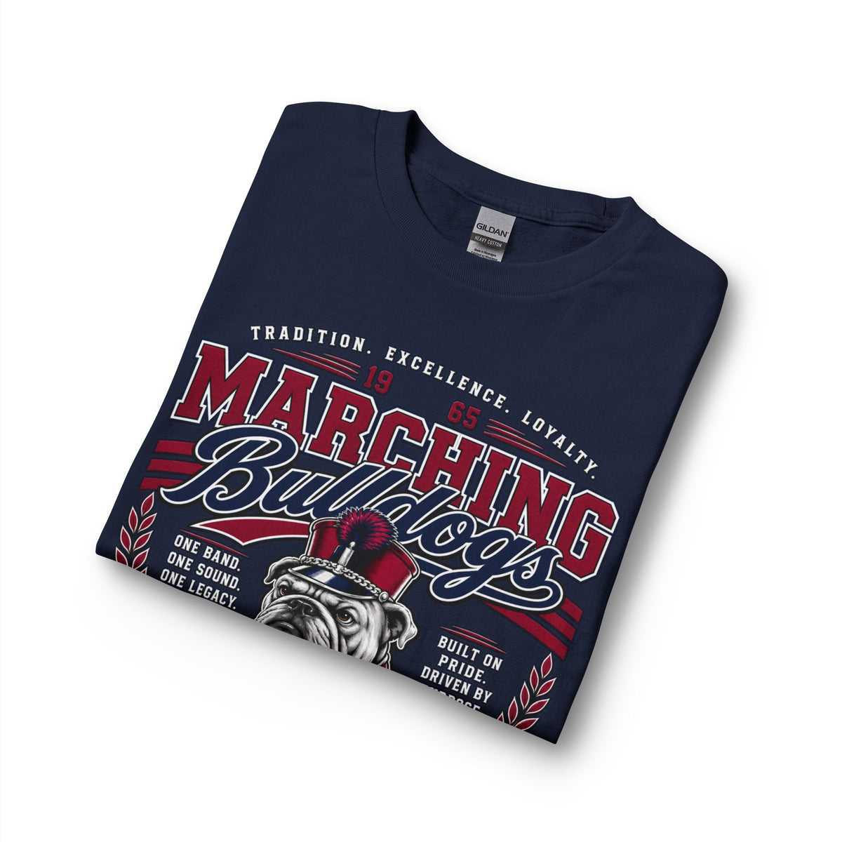 Marching Bulldogs Granddad Tee — Vintage Bulldog Band Long Sleeve (Inspired By: Mr. Wendel Matthews)