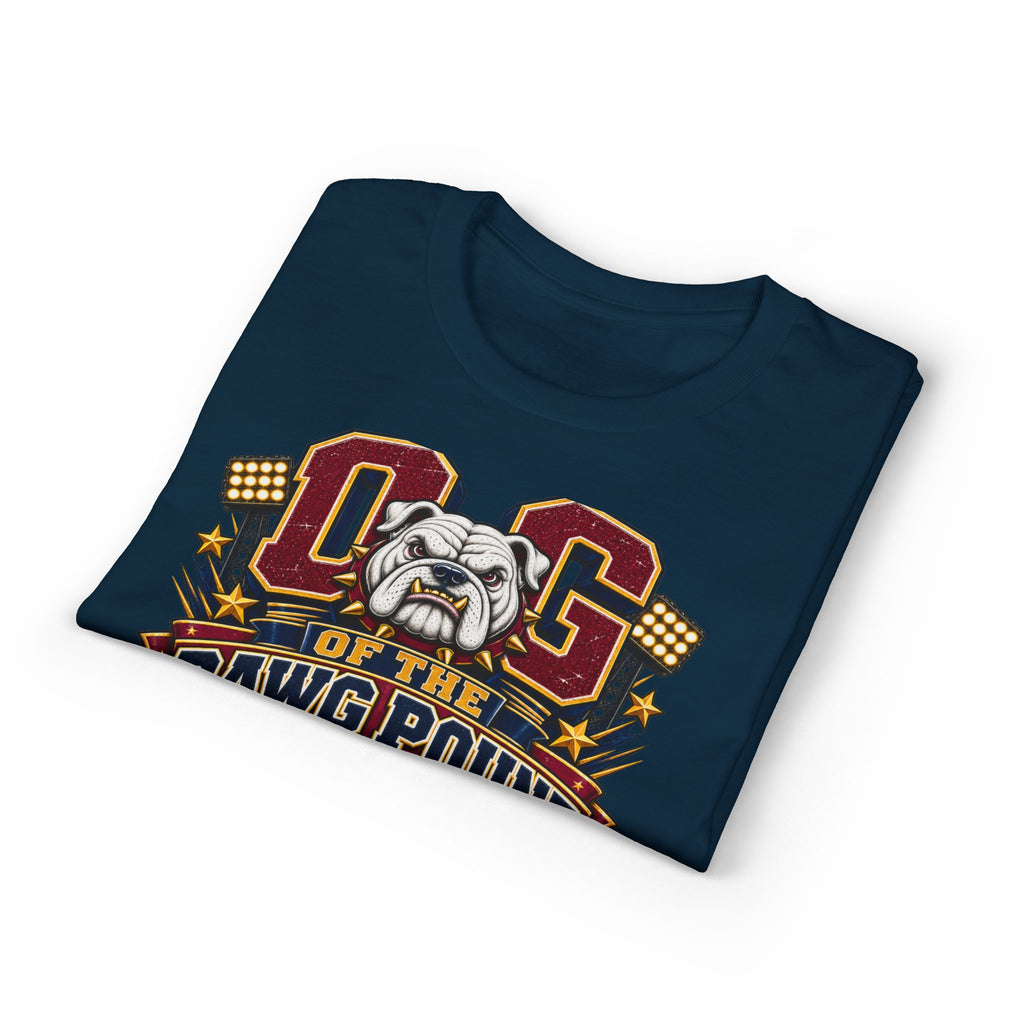 Dog of the Dawg Pound T-Shirt — Drumline Grandpa Bulldog Football Tee