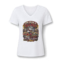 Band Mom V-Neck Tee — "You Hear a Band, I Hear My Baby" Graphic Shirt