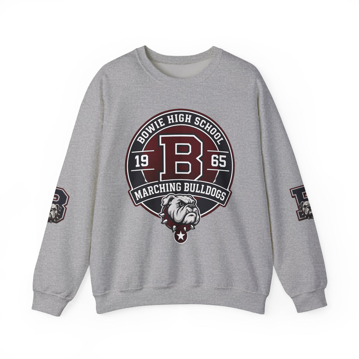 Bowie Marching Bulldogs Crew Neck Sweatshirt