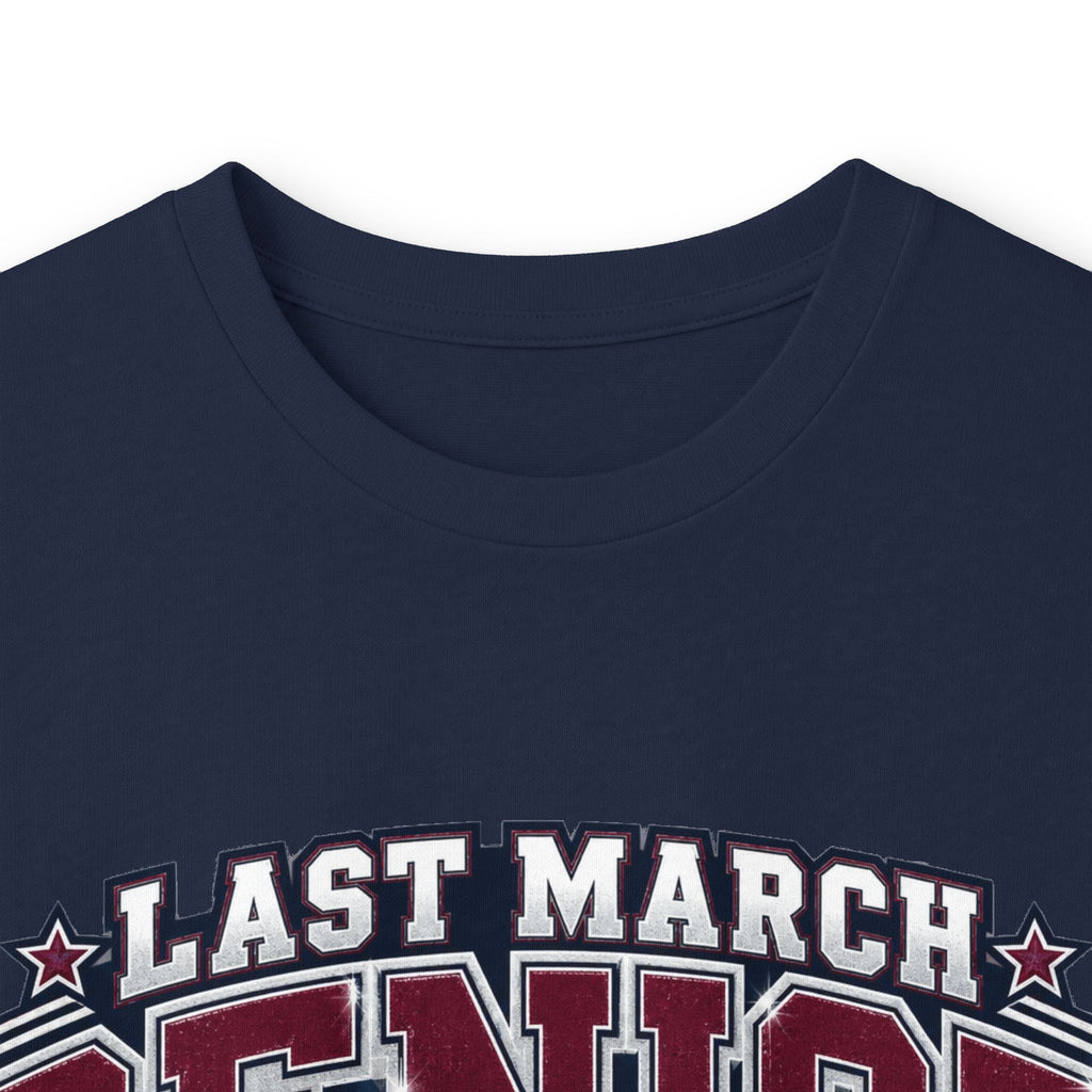 Senior 2027 Long Sleeve Tee — "Last March" Bulldog Legacy Forever