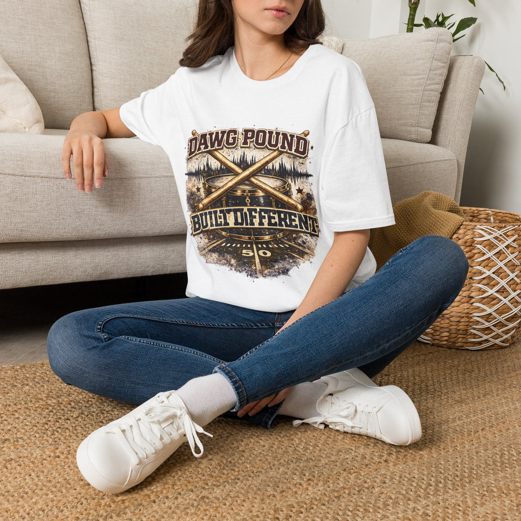 Dawg Pound Vintage Baseball T-Shirt — Built Different Graphic Tee