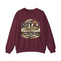 Crewneck Sweatshirt - "Royal Excellence Wears a Crown" Graphic