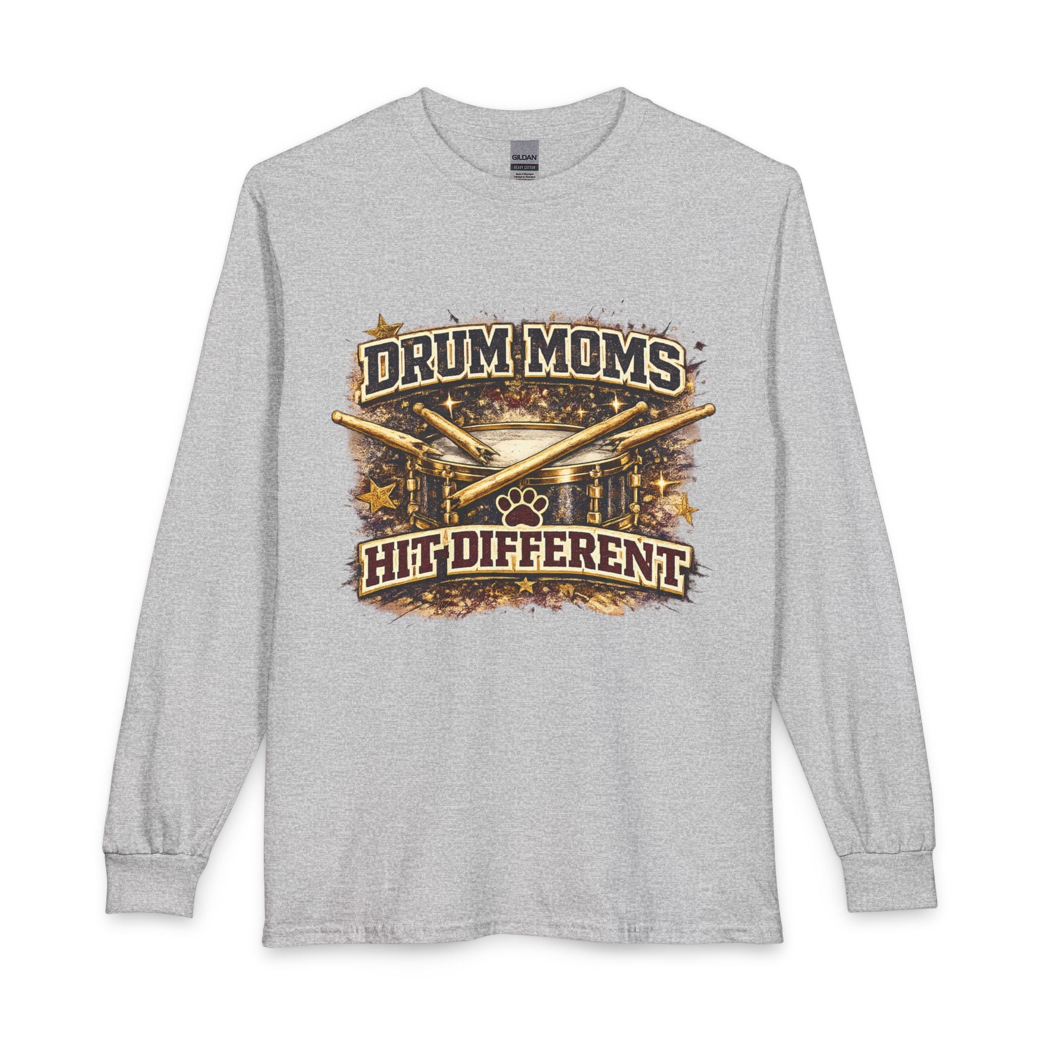 Drum Moms Hit Different Long Sleeve Tee