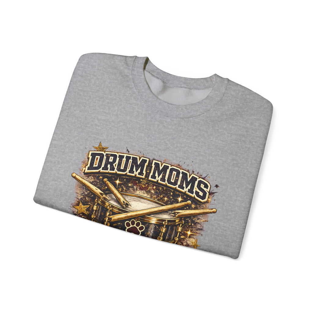Drum Moms Crewneck Sweatshirt – "Drum Moms Hit Different" Graphic