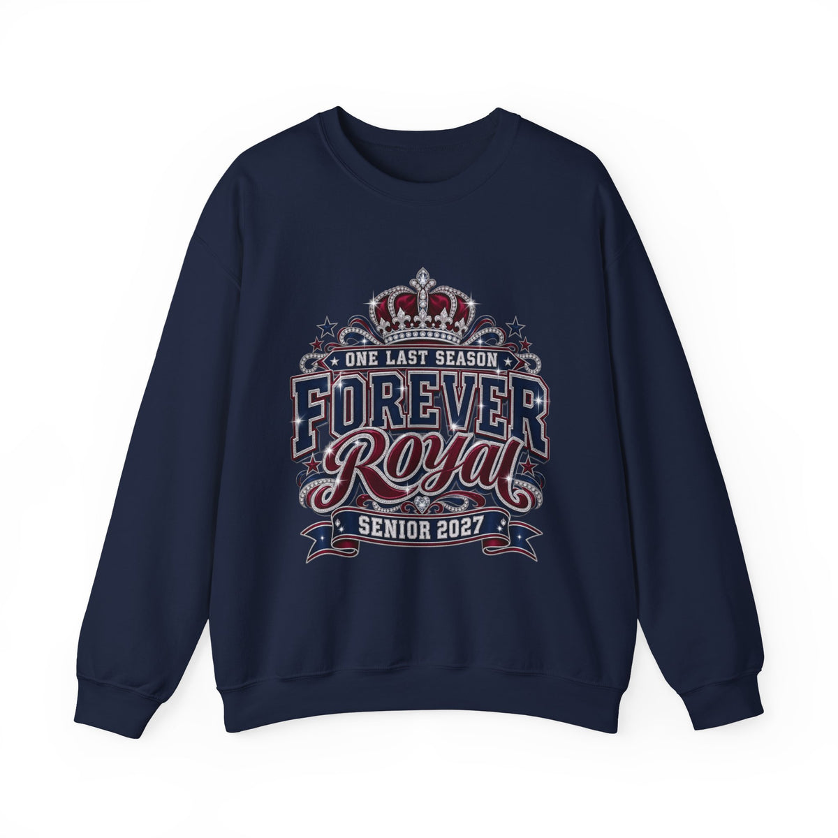 Forever Royal Senior 2027 Crewneck Sweatshirt