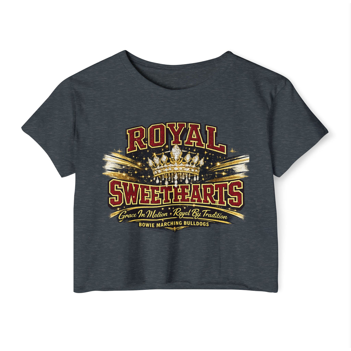 Royal Sweethearts Festival Crop Top — Vintage Band/Parade Graphic Tee