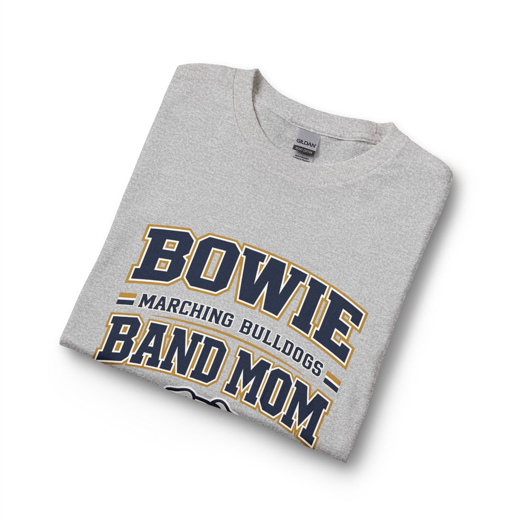 Bowie Bulldogs Band Mom Long Sleeve Crew Neck T-Shirt