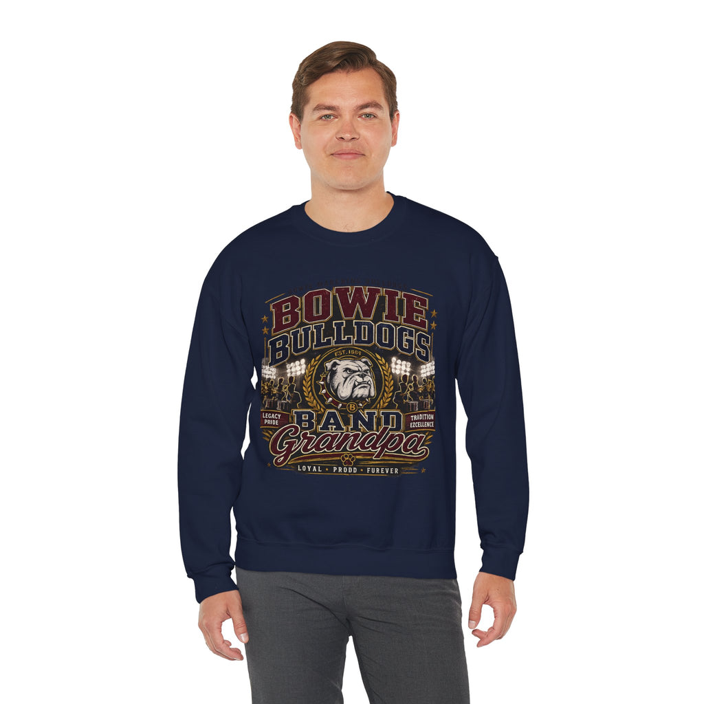 Bulldogs Band Grandpa Sweatshirt