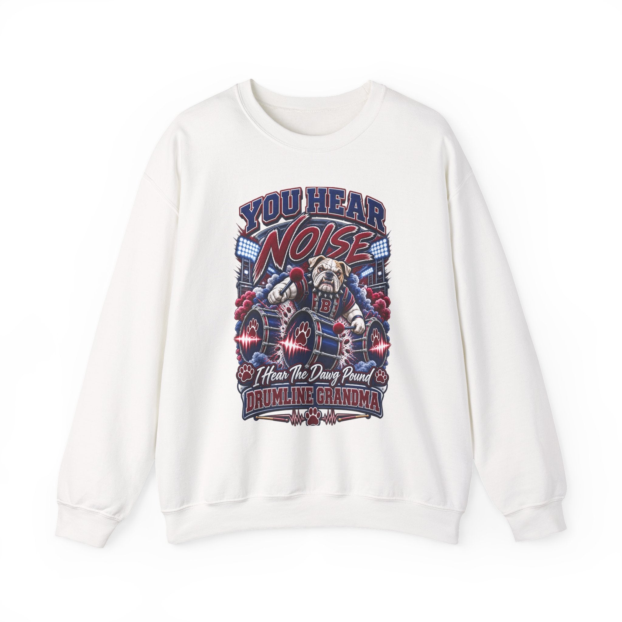 You Hear Noise Grandma Motorcycle Crewneck Sweatshirt