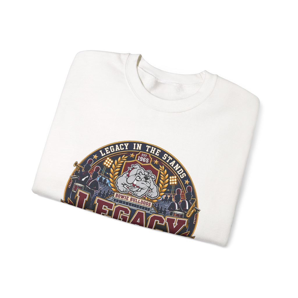 Legacy Band Uncle Crewneck Sweatshirt — Proud Band Uncle Graphic