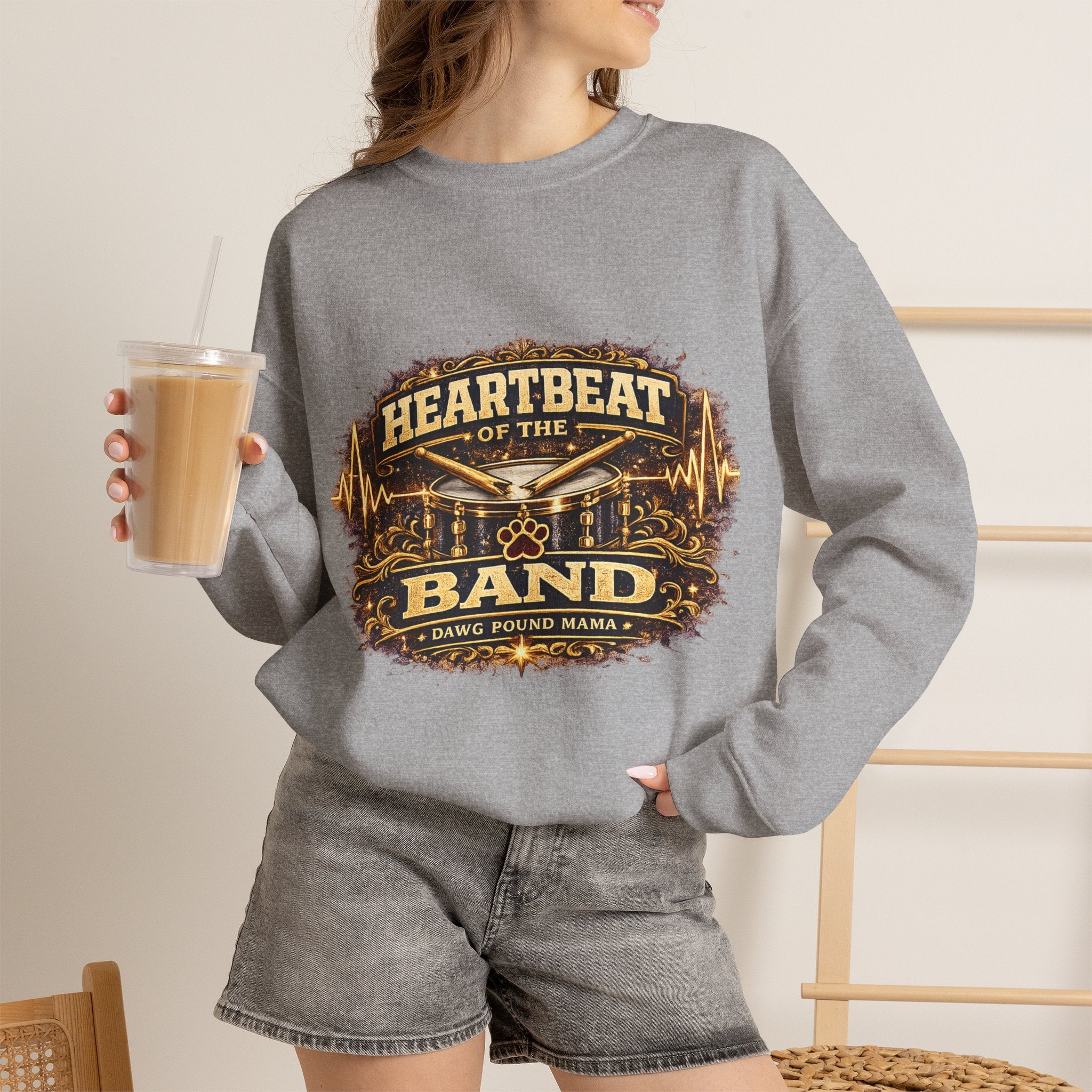 Heartbeat of the Band "Dawg Pond Mama" Crewneck Sweatshirt