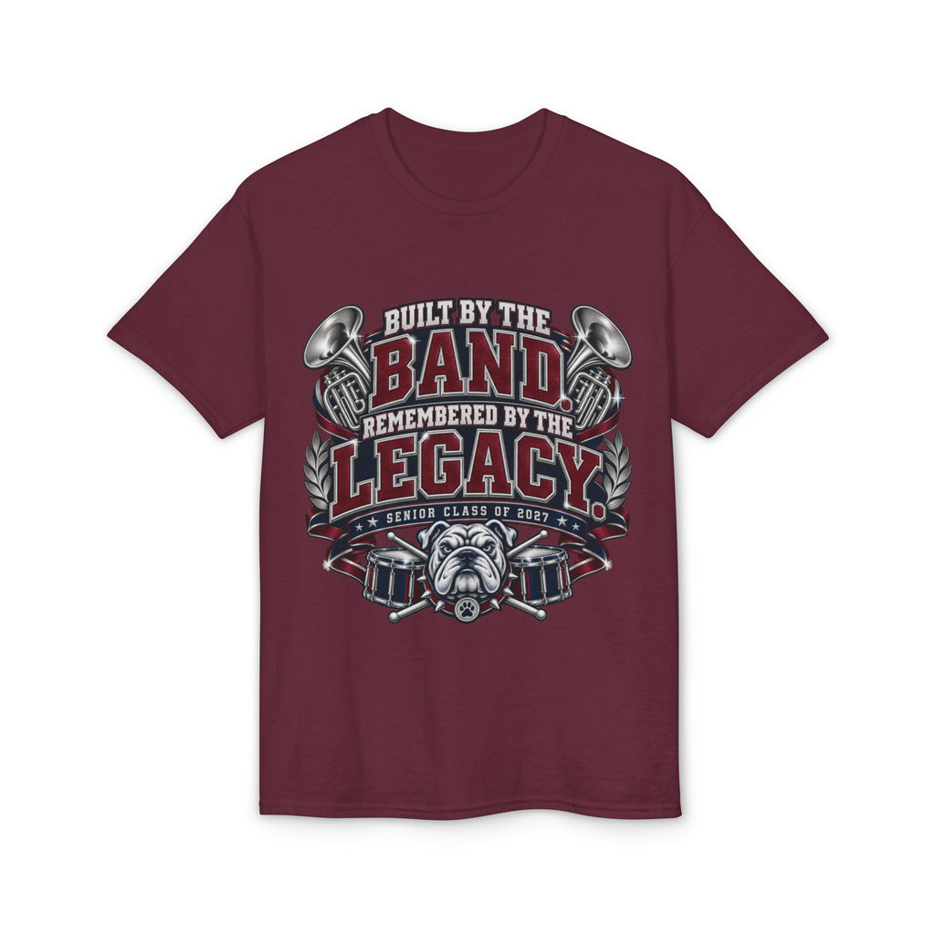 Band Legacy Bulldog T‑Shirt — "Built By The Band, Remembered By The Legacy"