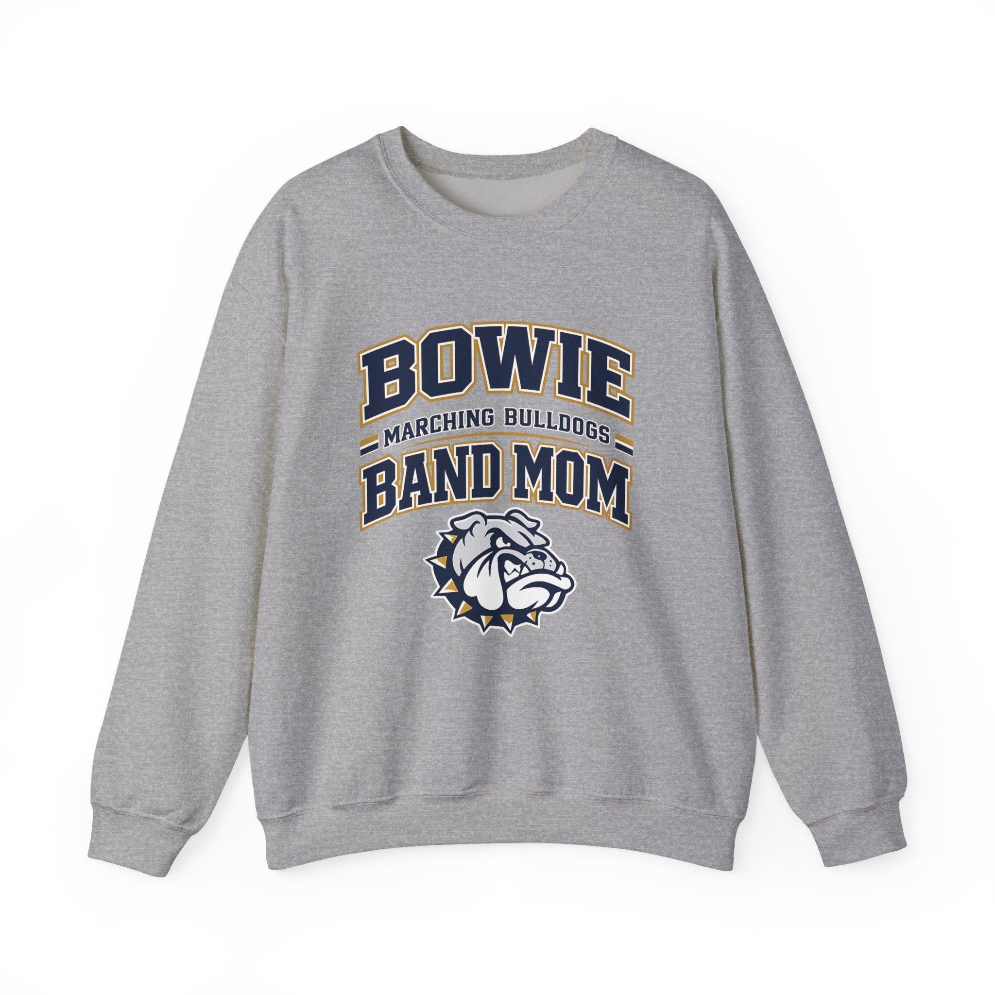 Bowie Bulldogs Mom Crew Neck Sweatshirt
