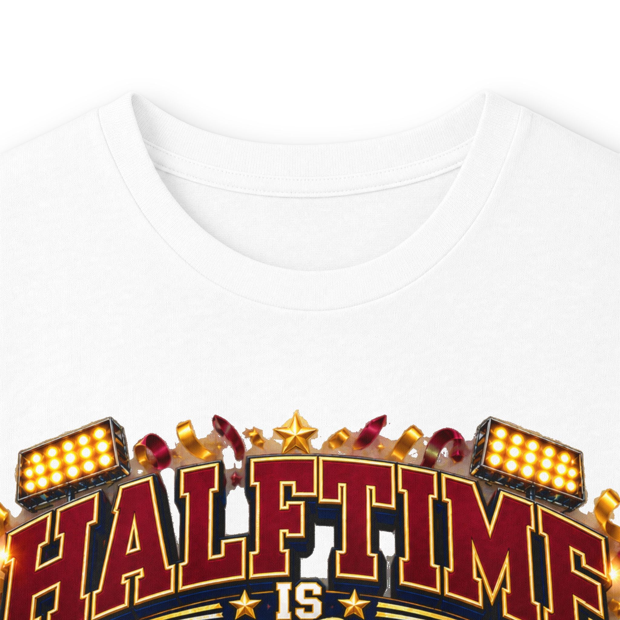 Halftime Family Business Long Sleeve Tee — Mom Football Crew Spirit