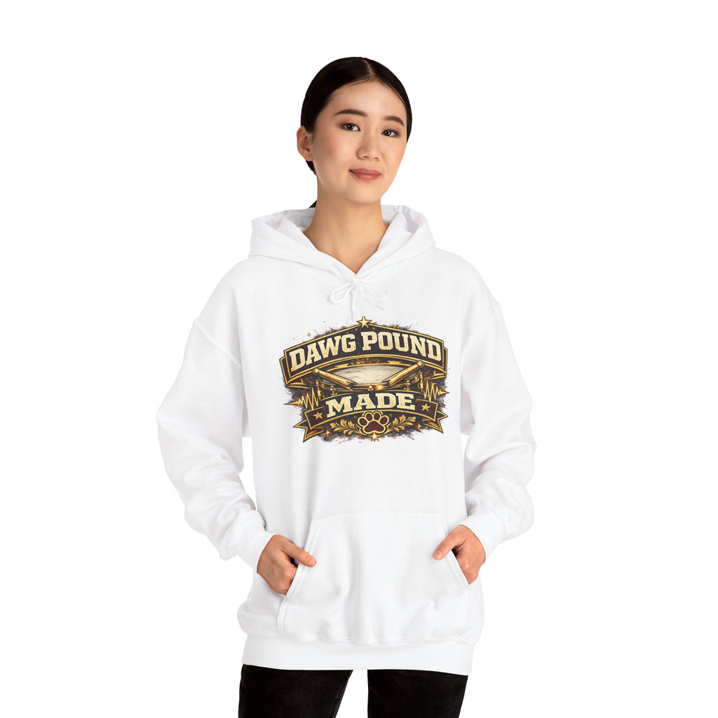Dawg Pound Made Hoodie – Vintage Football Fan Pullover