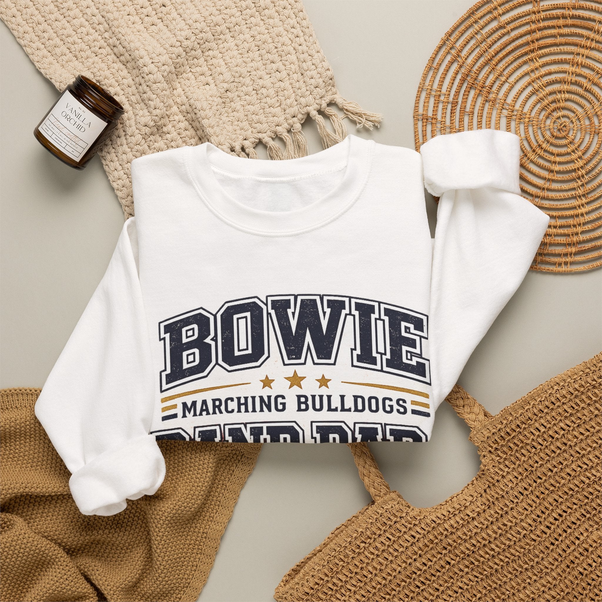Bowie Bulldogs Band Dad Sweatshirt