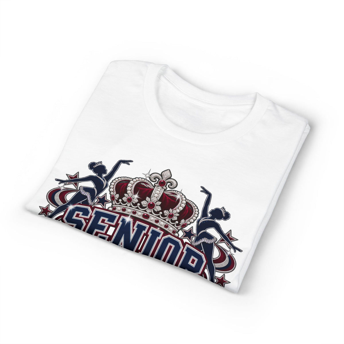 Senior Mom T-Shirt – 'Senior Mom Royal Sweethearts' Class of 2024 Pride Tee