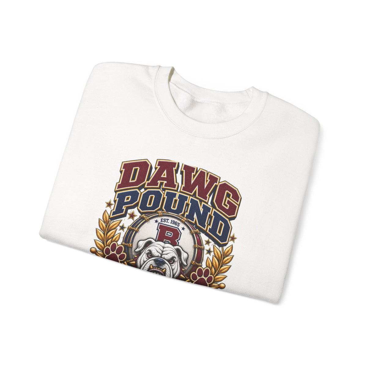 Dawg Pound Grandpa Sweatshirt – Vintage Bulldog Football Crewneck