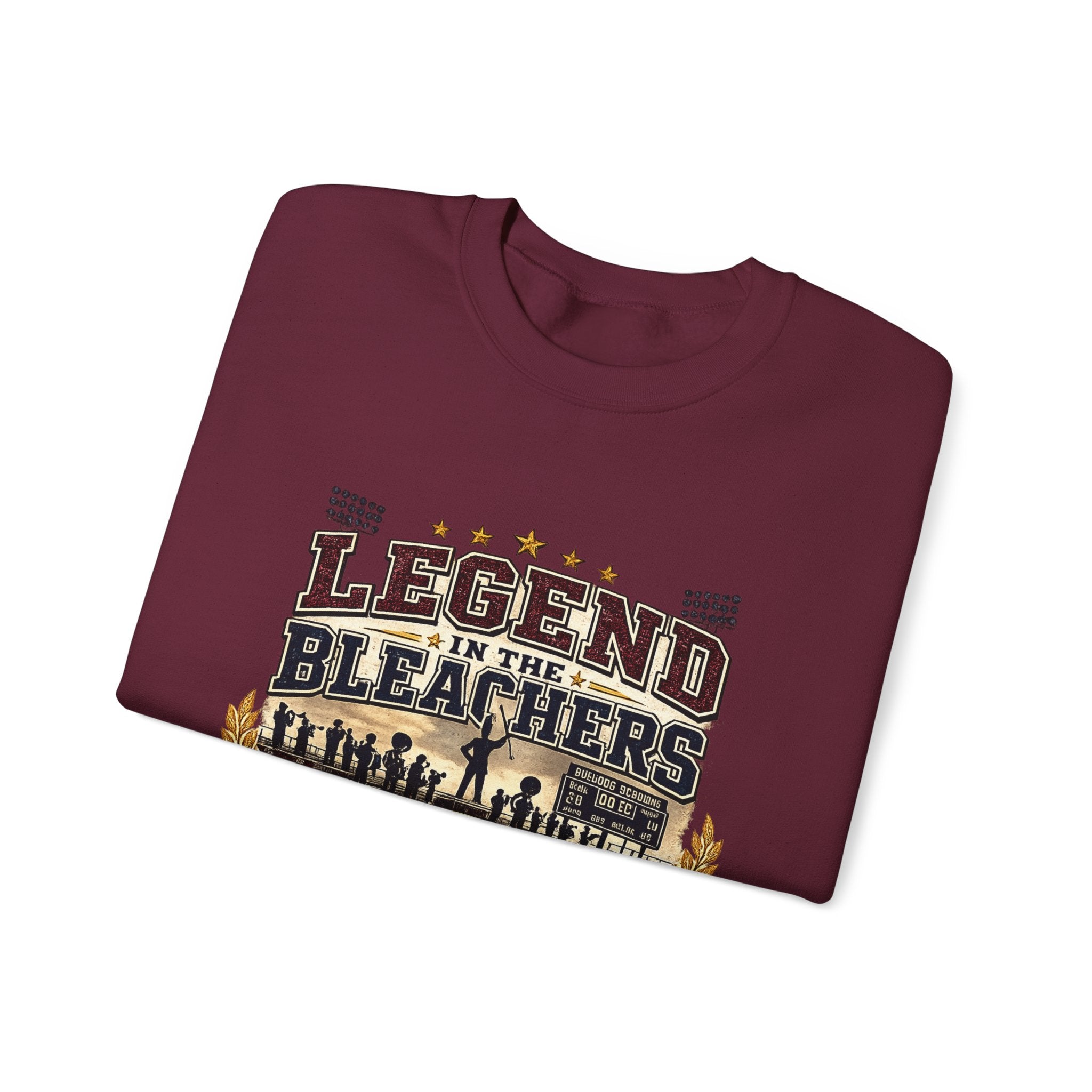 Crewneck Sweatshirt —  Bulldog Grandpa Champions Crewneck