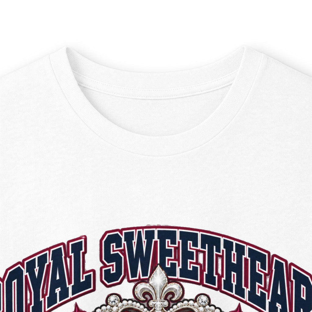 Senior 2021 "Royal Sweetheart" Long Sleeve Tee — Crown Secured Graduation Shirt