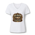 Beat Rhythm Tradition Women's V-Neck Tee — Drumline / Musician Pride Graphic Shirt