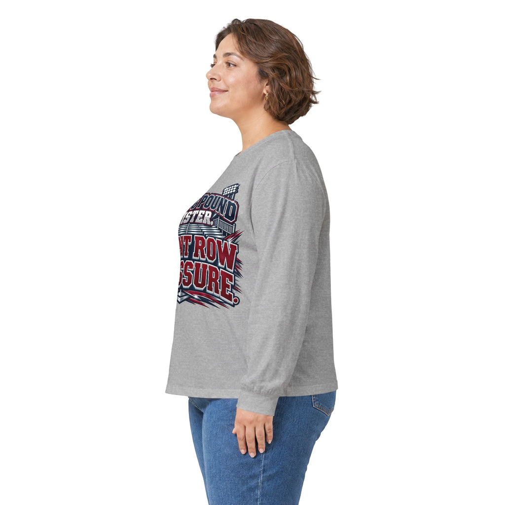 Long Sleeve Tee — "Dawg Pound Sister" Front Row Pressure Football Fan Shirt