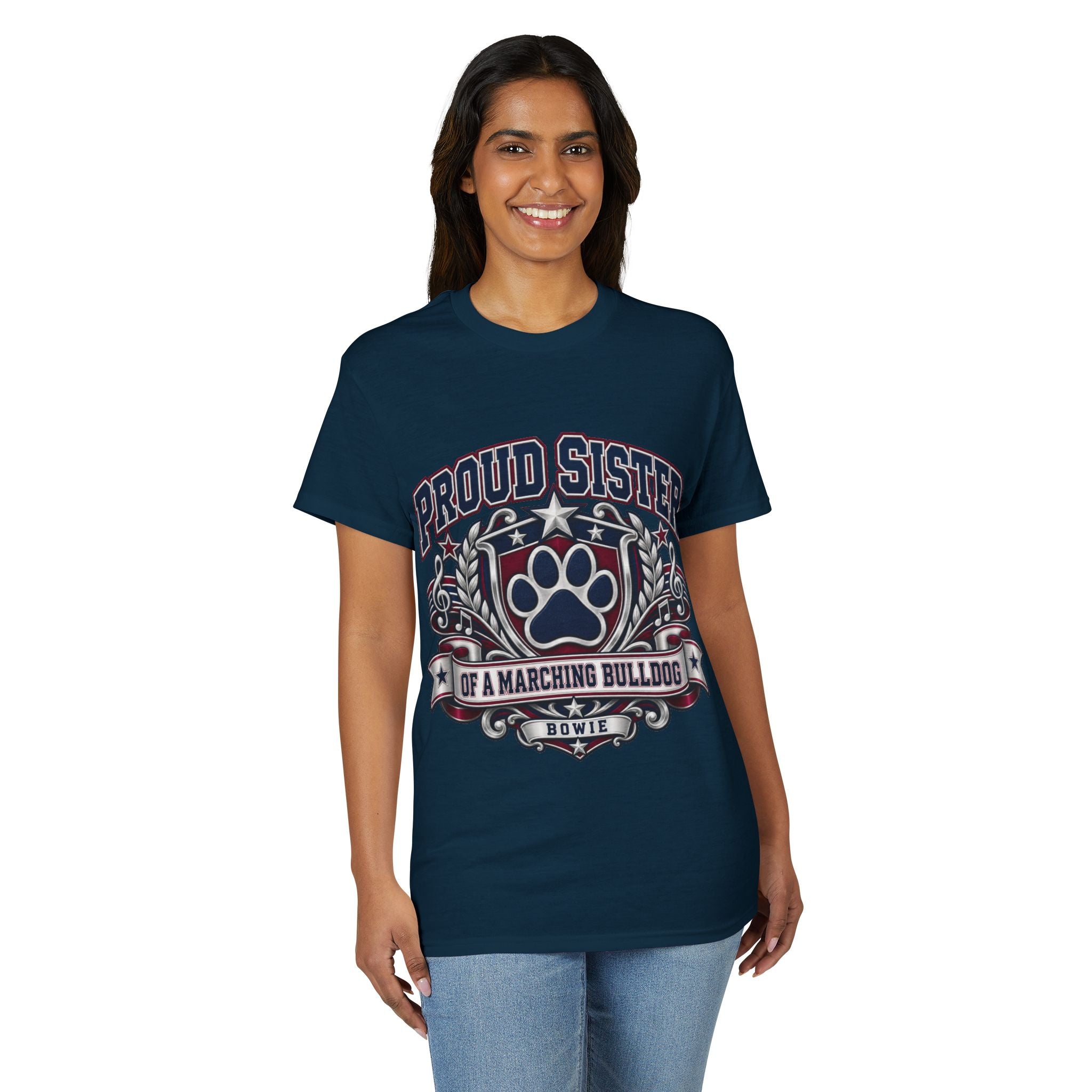Proud Sister of a Marching Bulldog T-Shirt