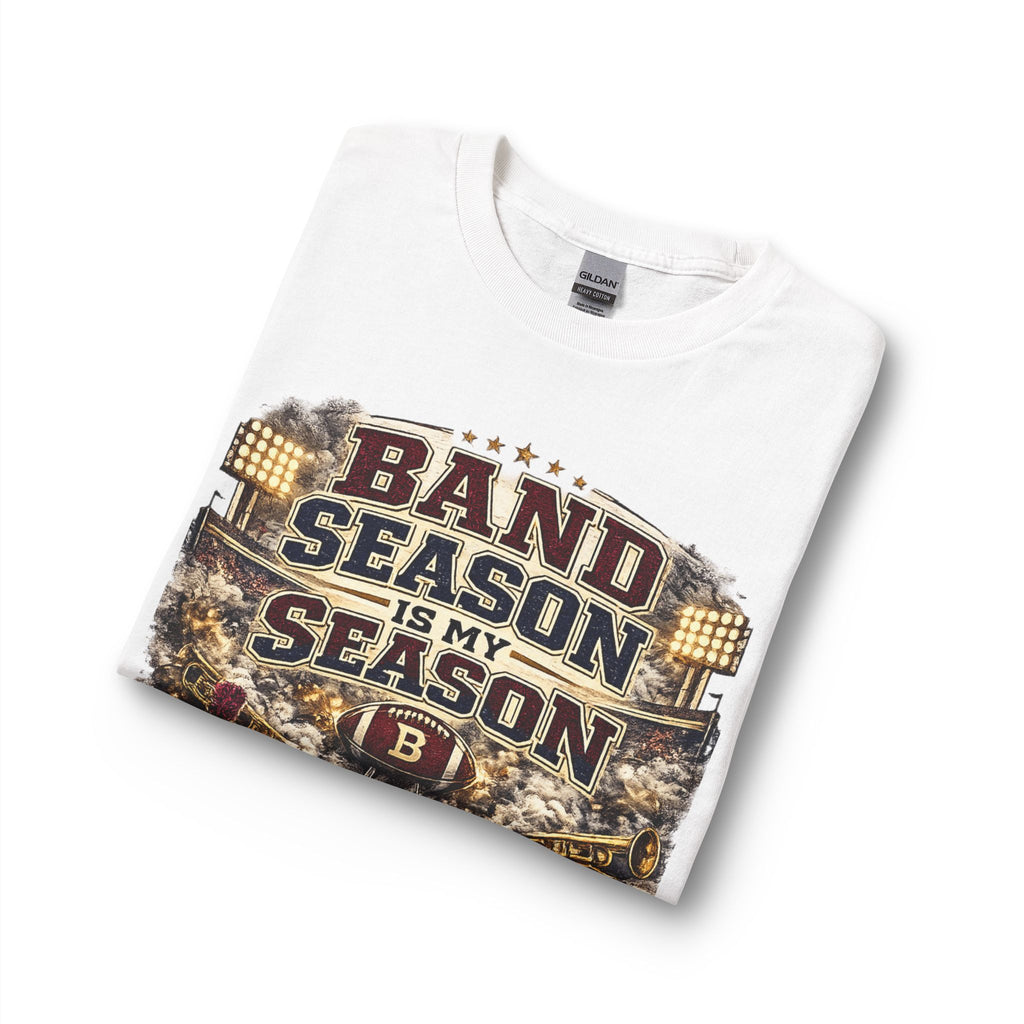 Band Season Is My Season Long Sleeve Tee — Proud Bulldog Grandpa Shirt